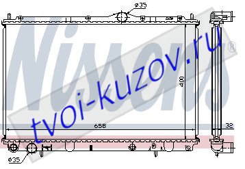 CARISMA (VV S40, V40 1.9 TD) РАДИАТОР ОХЛАЖДЕН MT (дизель) CARISMA (VV S40, V40 1.9 TD) РАДИАТОР ОХЛАЖДЕН MT (дизель) MB925662, MR187415, 8602106, 07