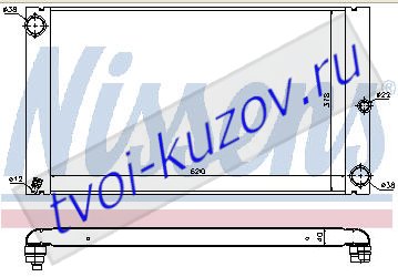 E60 (E63-E64 04-E65-E66 01-) РАДИАТОР ОХЛАЖДЕН (NISSENS) (NRF) (GERI) (см.каталог) E60 (E63-E64 04-E65-E66 01-) РАДИАТОР ОХЛАЖДЕН (NISSENS) (NRF) (GERI) (см.каталог) 17112248478