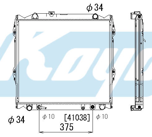 PRADO (5VZFE,, 4 RUNNER 95-02) РАДИАТОР ОХЛАЖДЕН AT 3.4 PRADO (5VZFE,, 4 RUNNER 95-02) РАДИАТОР ОХЛАЖДЕН AT 3.4 1640075180