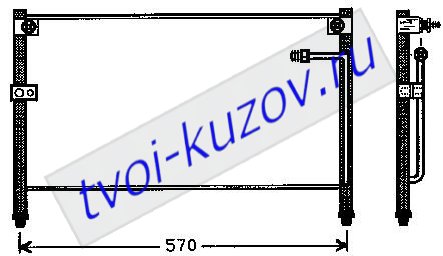 626 (MX-6 93-) КОНДЕНСАТОР КОНДИЦ (см.каталог) 626 (MX-6 93-) КОНДЕНСАТОР КОНДИЦ (см.каталог) GA5R61480A, B