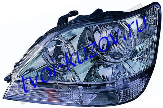 RX300 ФАРА левая (USA) внутри хромирован RX300 ФАРА левая (USA) внутри хромирован 312-1152L-US1 8115048080