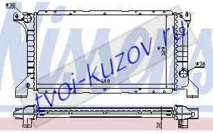 TRANSIT РАДИАТОР ОХЛАЖДЕН (NISSENS) (см.каталог) TRANSIT РАДИАТОР ОХЛАЖДЕН (NISSENS) (см.каталог) 6640241, 1040077, 92VB8005FC, BC, BD, BE, EC