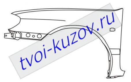 MAXIMA QX (, CEFIRO) КРЫЛО ПЕРЕДНЕЕ левое с отверстием под повторитель поворота MAXIMA QX (, CEFIRO) КРЫЛО ПЕРЕДНЕЕ левое с отверстием под повторитель поворота 631012Y030, 5Y130, 135