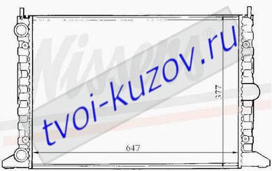 GALLAXY РАДИАТОР ОХЛАЖДЕН MT AT 2 с, без КОНДИЦ (NRF) (GERI) (NISSENS) GALLAXY РАДИАТОР ОХЛАЖДЕН MT AT 2 с, без КОНДИЦ (NRF) (GERI) (NISSENS) 7MN0121253C, 7258109