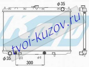 P11 РАДИАТОР ОХЛАЖДЕН AT 1.6 1.8 2 (KOYO) P11 РАДИАТОР ОХЛАЖДЕН AT 1.6 1.8 2 (KOYO) 214602F300