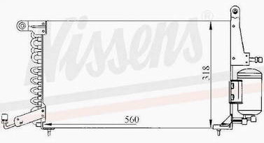 TOLEDO КОНДЕНСАТОР КОНДИЦ (R12) (NISSENS) TOLEDO КОНДЕНСАТОР КОНДИЦ (R12) (NISSENS) 1L0820413