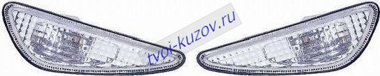 MAXIMA QX ФОНАРЬ-КАТАФОТ лев., прав. (КОМПЛЕКТ) В ПЕРЕД, ЗАДН БАМПЕР хрустальн. MAXIMA QX ФОНАРЬ-КАТАФОТ лев., прав. (КОМПЛЕКТ) В ПЕРЕД, ЗАДН БАМПЕР хрустальн. 215-1438FXA-C
