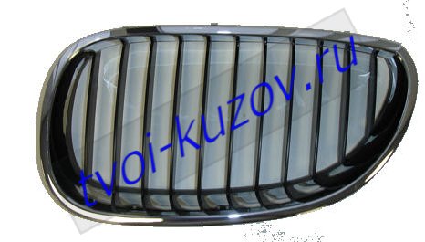 E60 (545-M5) РЕШЕТКА радиатора левая сторона хромировано-черн. E60 (545-M5) РЕШЕТКА радиатора левая сторона хромировано-черн. 51137065701