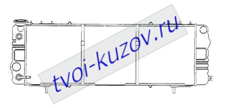 CHEROKEE РАДИАТОР ОХЛАЖДЕН AT 4 (3 ряд) CHEROKEE РАДИАТОР ОХЛАЖДЕН AT 4 (3 ряд) 52003255