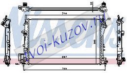 VECTRA ( и SIGNUM) РАДИАТОР ОХЛАЖДЕН (NISSENS) (NRF) (GERI) (см.каталог) VECTRA ( и SIGNUM) РАДИАТОР ОХЛАЖДЕН (NISSENS) (NRF) (GERI) (см.каталог) 1300244