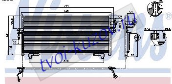 P11 (735x331mm) КОНДЕНСАТОР КОНДИЦ (NISSENS) (NRF) (GERI) (см.каталог) P11 (735x331mm) КОНДЕНСАТОР КОНДИЦ (NISSENS) (NRF) (GERI) (см.каталог) 921102F000, 921109F515