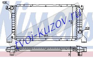 TRANSIT РАДИАТОР ОХЛАЖДЕН (см.каталог) TRANSIT РАДИАТОР ОХЛАЖДЕН (см.каталог) 6640241, 1040077, 92VB8005FC, BC, BD, BE, EC