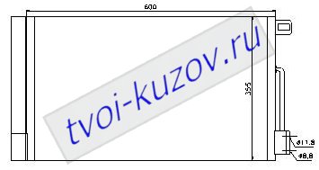 CORSA КОНДЕНСАТОР КОНДИЦ (NISSENS) (NRF) (GERI) (см.каталог) CORSA КОНДЕНСАТОР КОНДИЦ (NISSENS) (NRF) (GERI) (см.каталог) 1850119, 55700406